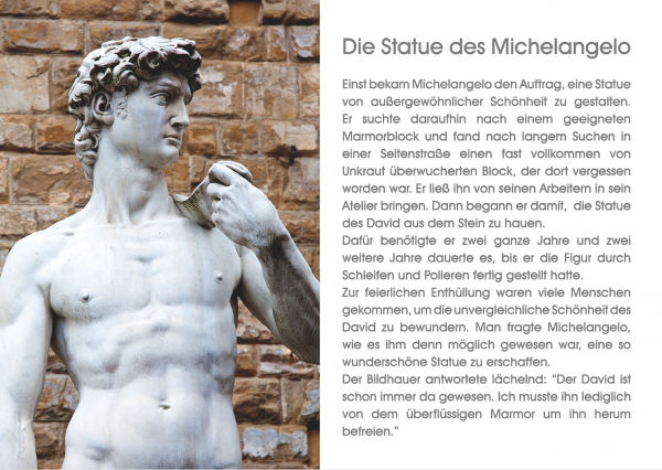 Die Statue Des Michelangelo